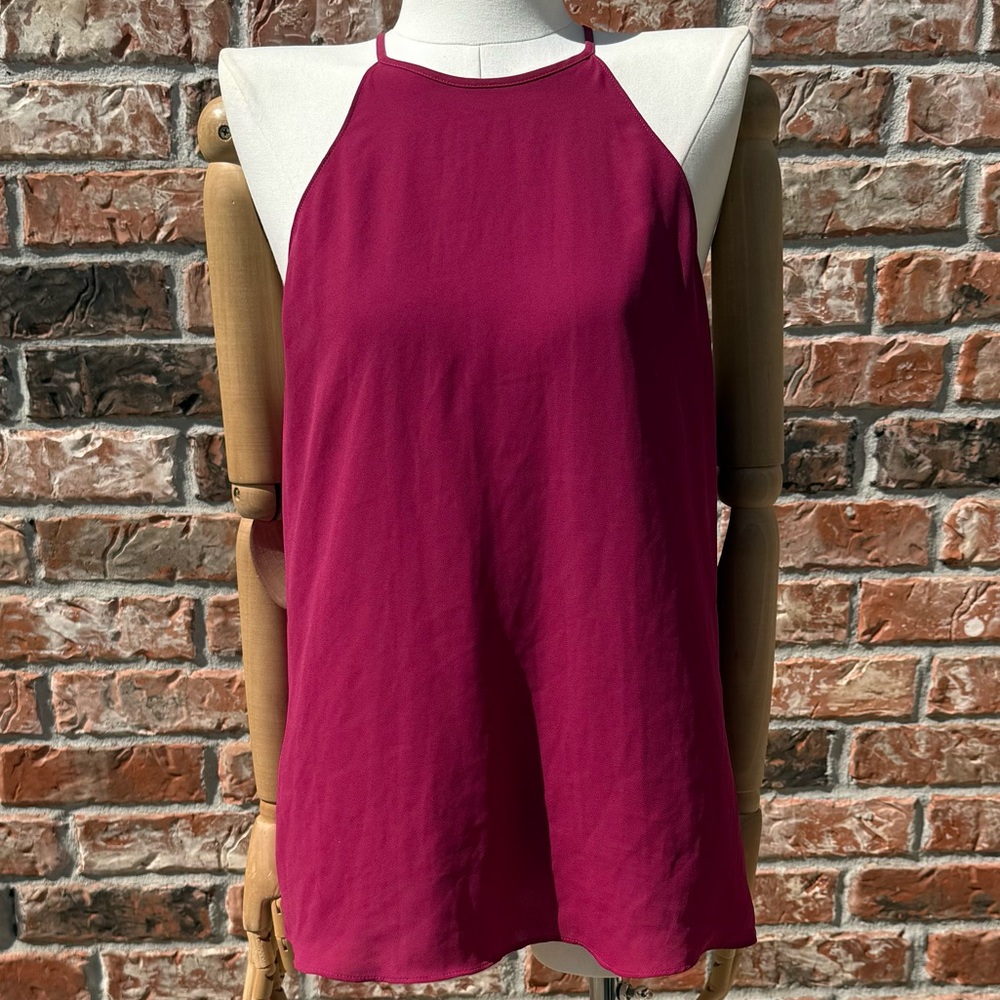 Ann Taylor LOFT Sleeveless Magenta Top / S / Excellent condition